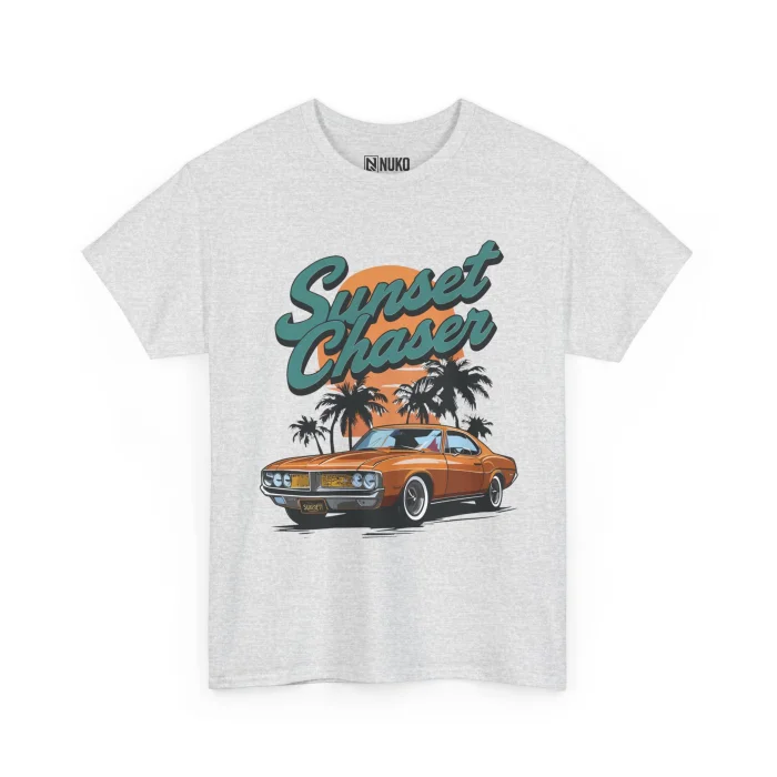 T-shirt z nadrukiem Sunset Chaser